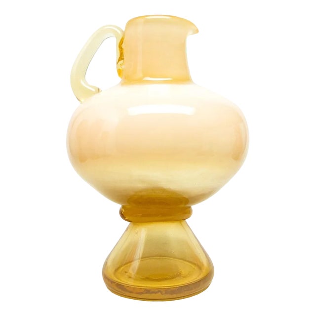 Postmodern Jug from Cracow Glassworks, Poland, 1970s For Sale