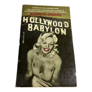 1981 Hollywood Babylon Kennth Anger Book For Sale