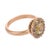 Late 19th Century Victorian Fancy Yellow Rose Cut Diamond 14k Yellow Cluster Gold, Size 7.75 For Sale - Image 4 of 6
