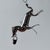 Art Nouveau German Greyhound with Basket in Silvered Glass For Sale - Image 6 of 18