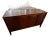 1950s Solid Cherry Double Dresser With 6 Drawers For Sale