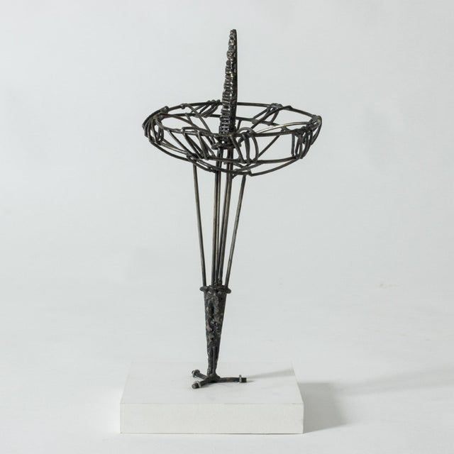 Fred Leyman, Solo Sculpture, Iron For Sale - Image 6 of 6