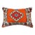 Reclaimed Rug Textile Pillow Cover For Sale