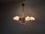Mid-Century Czech Brass and Milk Glass 6-Light Chandelier, 1960s For Sale - Image 15 of 18