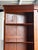 1920s Corner Bookcase in Cherry Wood, 1920s For Sale - Image 5 of 18