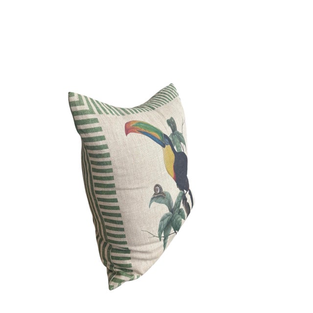 Bring a touch of whimsical Palm Beach regency and tropical sophistication to your space with this exquisite vintage-...