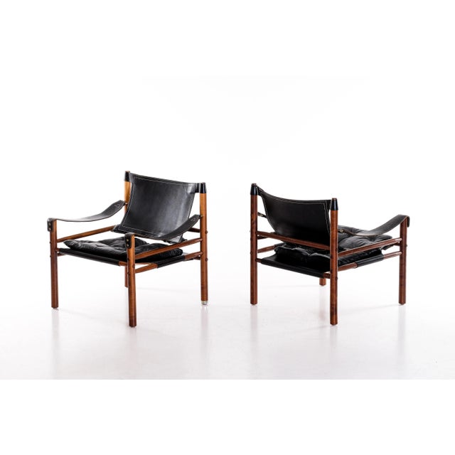 Set of Sirocco Easy Chairs by Arne Norell, 1970s For Sale - Image 6 of 11