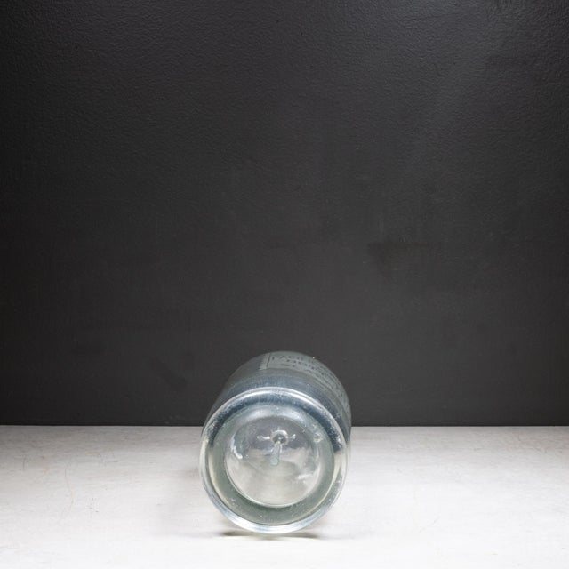 Glass Antique Heavy Glass Pacific & Puget Sound Bottling Co. Seltzer Siphon Bottle c.1894-1920 For Sale - Image 7 of 7
