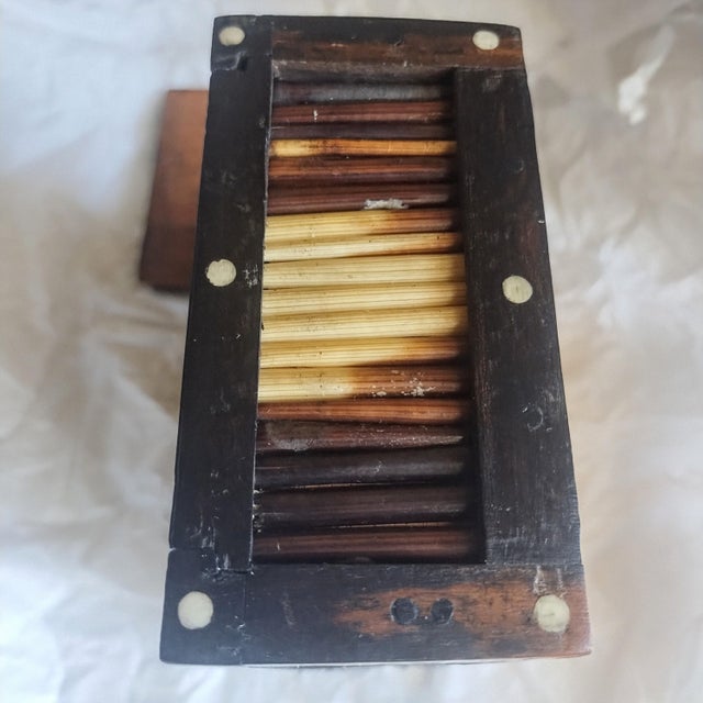 Antique Porcupine & Ebony Quill Box For Sale - Image 15 of 18