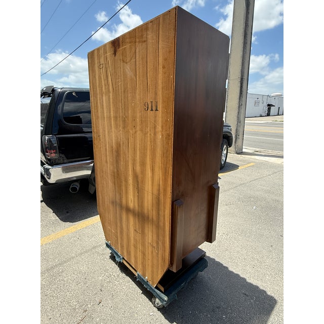 1970s 1970s Mid Century Modern Canadian Architectural Bachelor Chest Manner of Paul Evans For Sale - Image 5 of 15