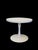 Broyhill 1970s Pair Space Age Broyhill Premier Chapter One White Side Table Saarinen Loewy For Sale - Image 4 of 6