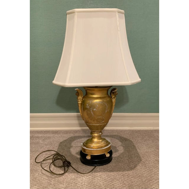 Vintage Trophy Table Lamp For Sale - Image 4 of 8