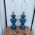 Mid-Century Modern Mid Century Modern Blue and Green Free Form Lamps- a Pair For Sale - Image 3 of 11