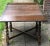Antique Extendable Dining Table and Chairs in Twist Rope Wood and Leather, England, 1800s Set of 5 For Sale - Image 13 of 18