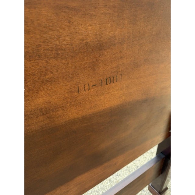 Henredon Georgian Chippendale Mahogany Queen Size Tall Carved Finial Poster Bed For Sale - Image 13 of 17