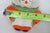 Ceramic Takito Japan Clown Figural Juicer Reamer Orange Green Hand Painted Ceramic 4729b For Sale - Image 7 of 15
