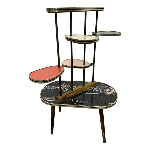 Mid-Century Modern Flower Stand, 1950s For Sale