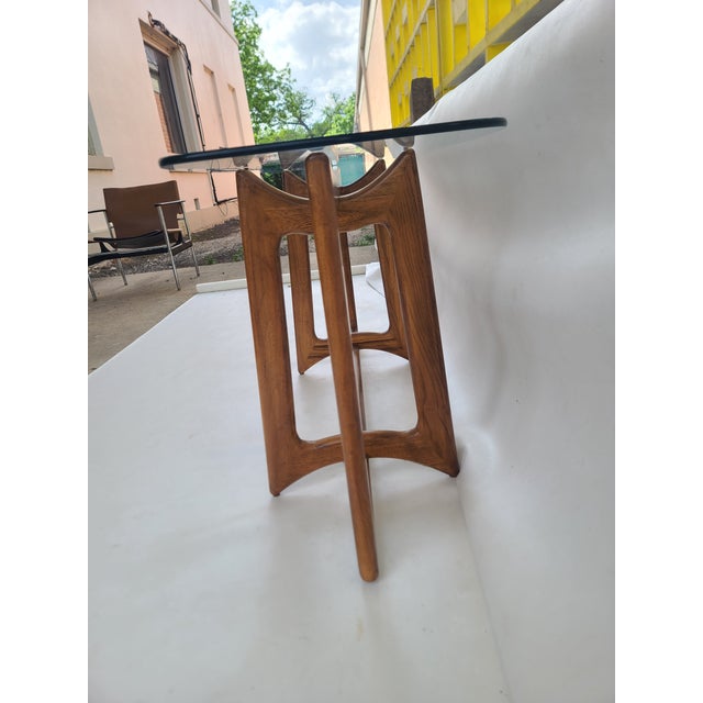 Adrian Pearsall Sculptural Walnut Console Table For Sale - Image 9 of 14