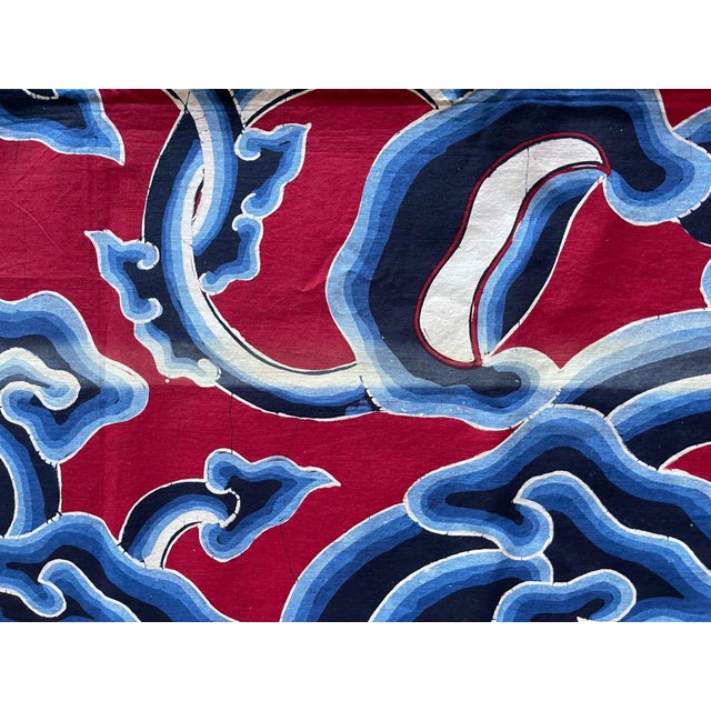 Vintage Cloud Design Batik from Java Indonesia For Sale - Image 4 of 12