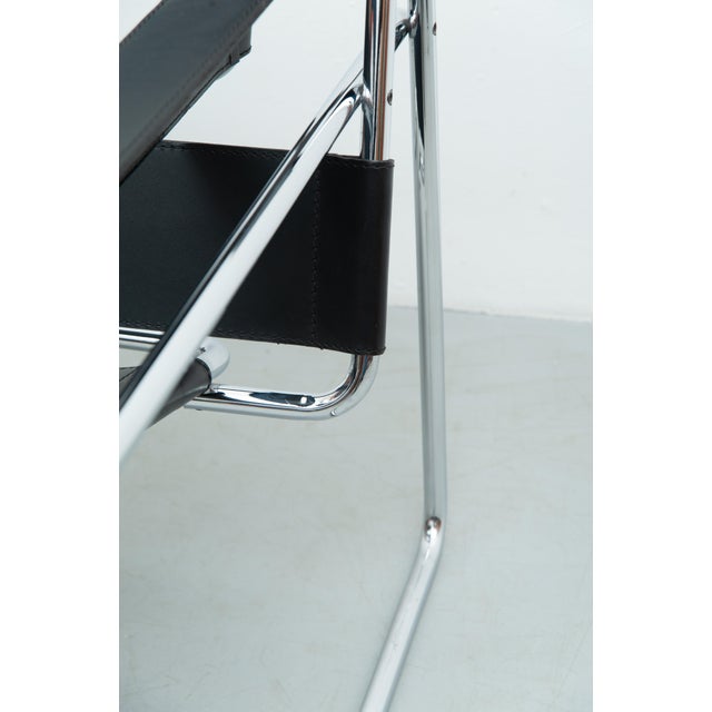 Black B3 Wassily Chair by Marcel Breuer for Knoll, 1920s For Sale - Image 8 of 13
