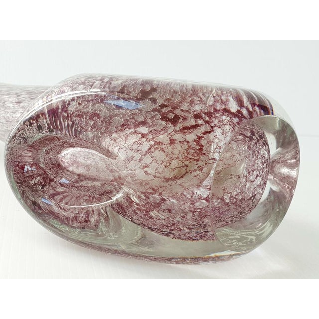 Vintage Murano Glass Vase, 1960s For Sale - Image 7 of 9