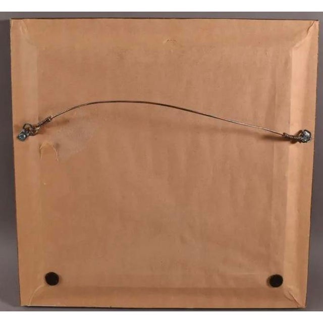 Antique French Eglomise Reverse Portrait Painting on Glass Chairish