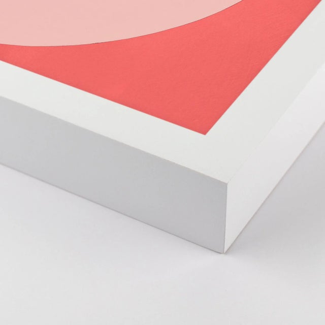 Pink Forevers Set of 4 by Stephanie Henderson in White Frame, Small Art Print For Sale In Austin - Image 6 of 7