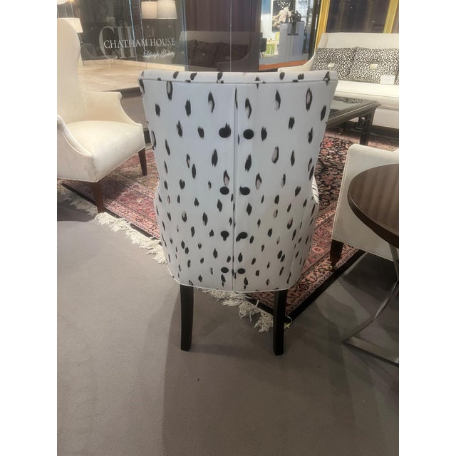 Kravet Kravet Occasional Chair With a Button Back Detail For Sale - Image 4 of 4
