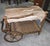 Wood Serving Bar Cart, 1970s For Sale - Image 7 of 9
