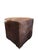 Mid 20th Century Mid 20th Century Cube Ottomans Newly Reupholstered in Genuine Hair-on-Hide Steer Hide - Pair For Sale - Image 5 of 12