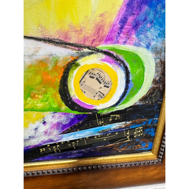 Contemporary Large Contemporary Abstract Painting “My Dreams” Tyka 2000 For Sale - Image 3 of 11