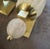 Two 1990s Barovier Style Mid-Century Modern Brass and Murano Glass Wall Sconces For Sale - Image 10 of 18