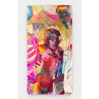 This is Not a Riot 3 by Marc Scheff | Oil and mixed media artwork of abstract figures and colors For Sale