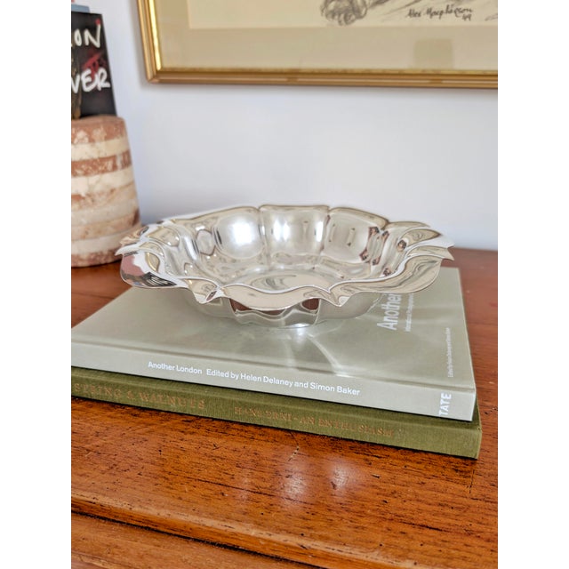 Antique silver plated floral Victorian bowl by Atkin Brothers for James Duncan, a Paisley based jeweller active circa...