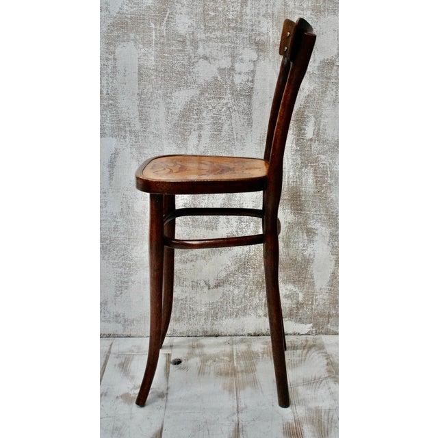 Thonet Edwardian Childs Correctional Chair from Thonet, 1902 For Sale - Image 4 of 10