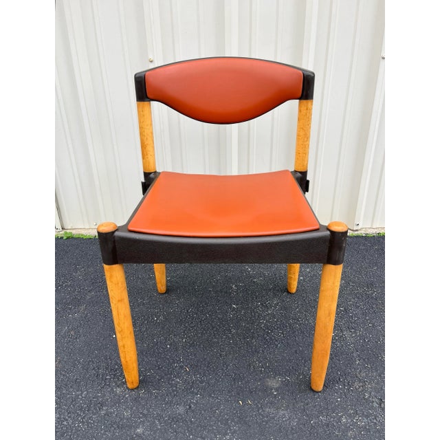 Mid-Century Modern Strax Chairs- Set of 4 by Hartmut Lohmeyer for Casala- 1970's Germany For Sale - Image 3 of 12