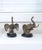 Vintage Silvered Bronze Elephant Form Bookends—A Pair For Sale - Image 4 of 5