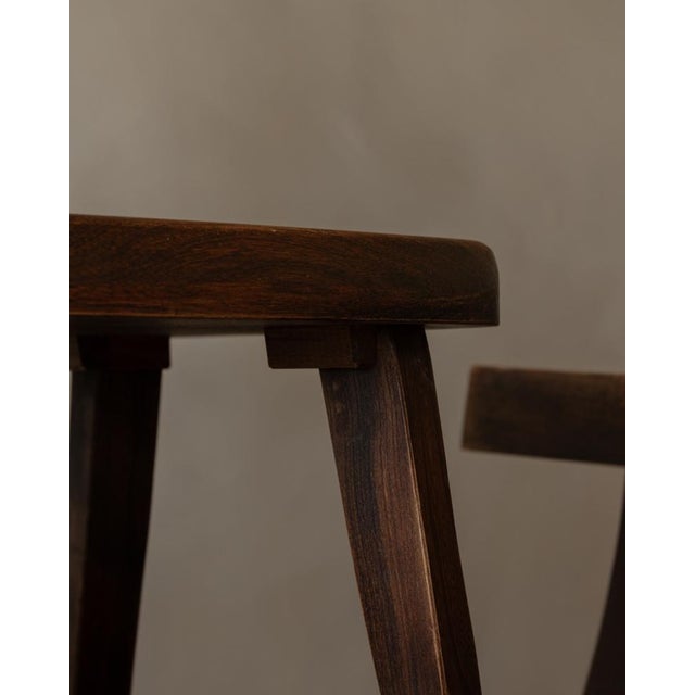 Vintage T Dining Chairs from Aranjou, 1960s, Set of 3 For Sale - Image 12 of 16