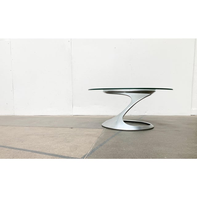 Mid-Century Modern Mid-Century German Space Age Couch Table by Knut Hesterberg for Ronald Schmitt, 1960s For Sale - Image 3 of 18