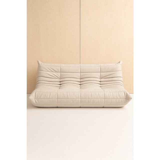 1970s Togo Three-Seater Sofa by Michel Ducaroy for Ligne Roset, 2000 For Sale - Image 5 of 5