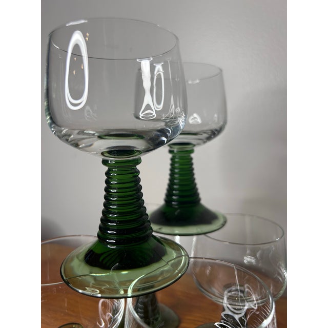 Vintage 1970’s German Beehive Cordial Glasses - Set of 6 For Sale In Atlanta - Image 6 of 6