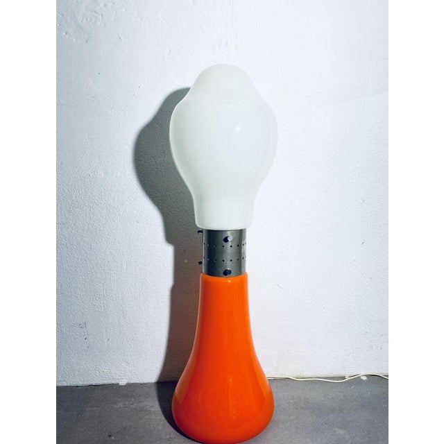 Space Age Lipstick Floor Lamp from Mazzega, Italy For Sale - Image 6 of 18