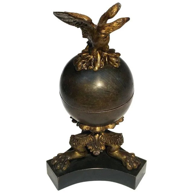 Bronze Inkwell from H. Luppens & Co, Bruxelles, Belgium For Sale - Image 6 of 6