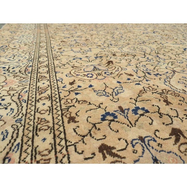 Vintage Handmade Turkish Sivas Accent Rug For Sale In New York - Image 6 of 10