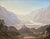 Rare view of Vaduz in Liechtenstein around 1830 Oil on canvas / stretcher renewed No signature found Size 46 x 58 cm Frame...