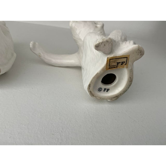 Ceramic 1960s Fitz & Floyd Ceramic Monkey Salt and Pepper Shakers For Sale - Image 7 of 7