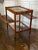 English 1910s English Bar Cart Walnut Wood Butler Serving Tea Trolley Folding Pat Pending For Sale - Image 3 of 13