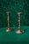 Wood Antique Turned Candlesticks, 1800s, Set of 2 For Sale - Image 7 of 7