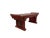 Chinese Distressed Red Treasures Graphic Rectangular Stand Display For Sale - Image 11 of 12