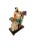 Vintage Asian decor piece of Chinese immortals riding a dragon on wooden base. Ornate folk-art craftsmanship. Condition:...